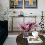 empty nester interior design living room Washington DC luxury home