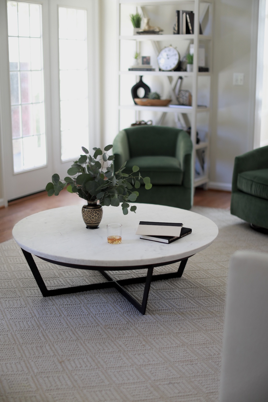 living-room-round-low-coffee-table-grambrills-md