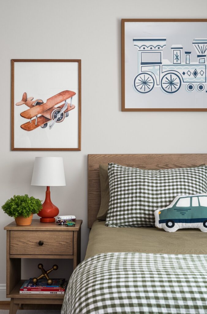 Lp Co Kids Bedroom Design Checkered Bedding