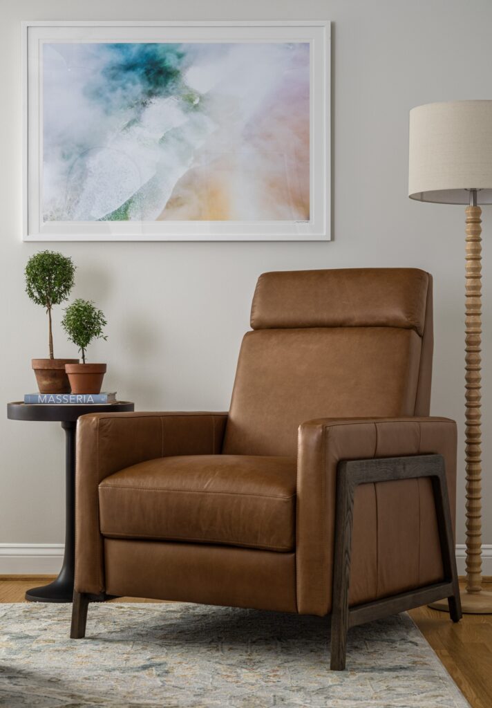 Lp Co Leather Recliner