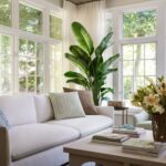 Lp Co Sunroom With Sheer Drapery