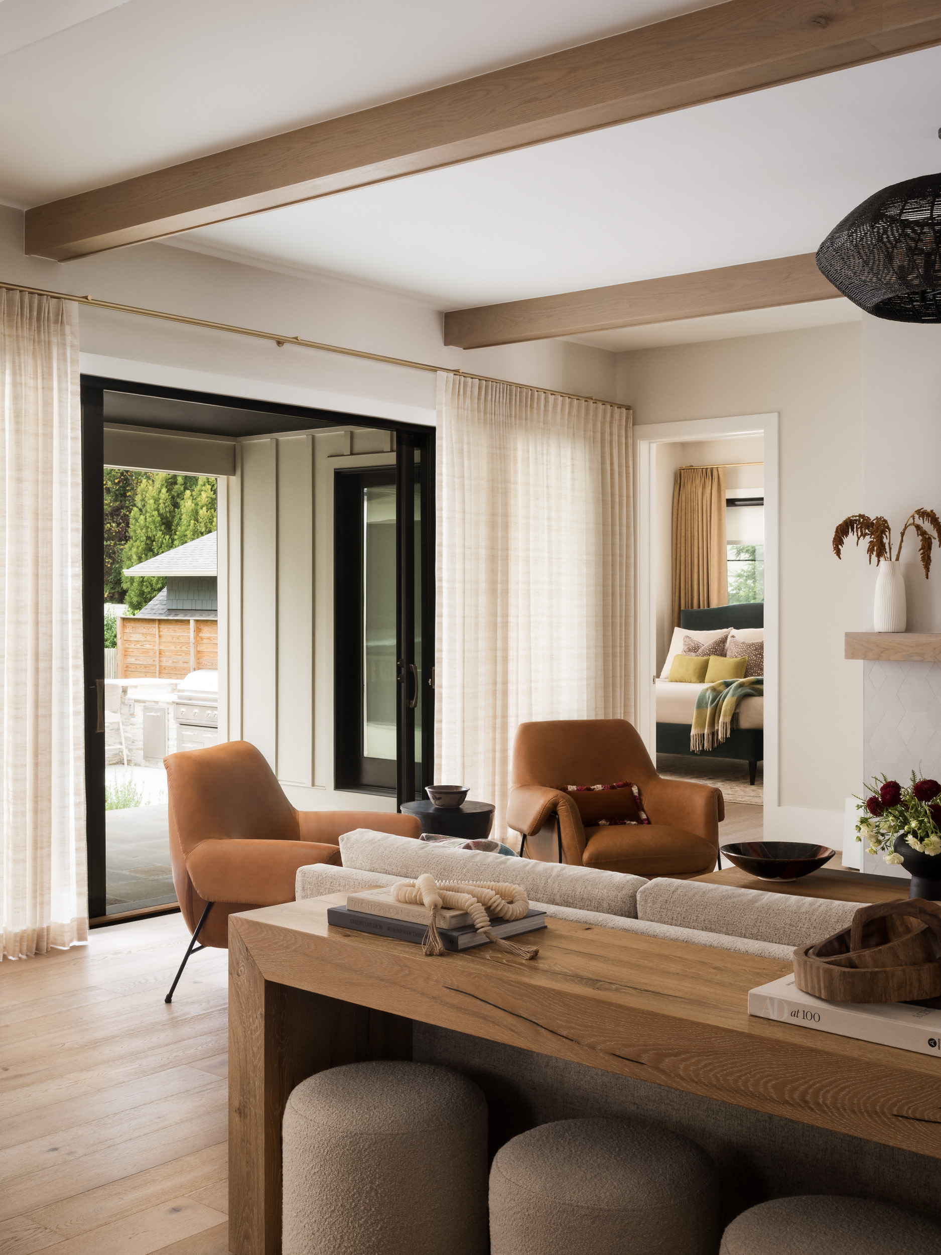 family-room-ceiling-beams-vienna-virginia